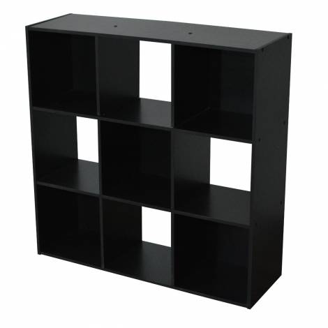mobile 9 scomparti nero||