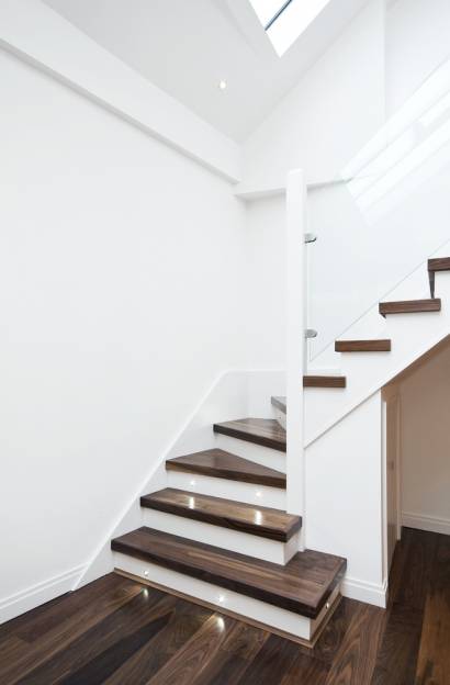Rivestimento scale in laminato